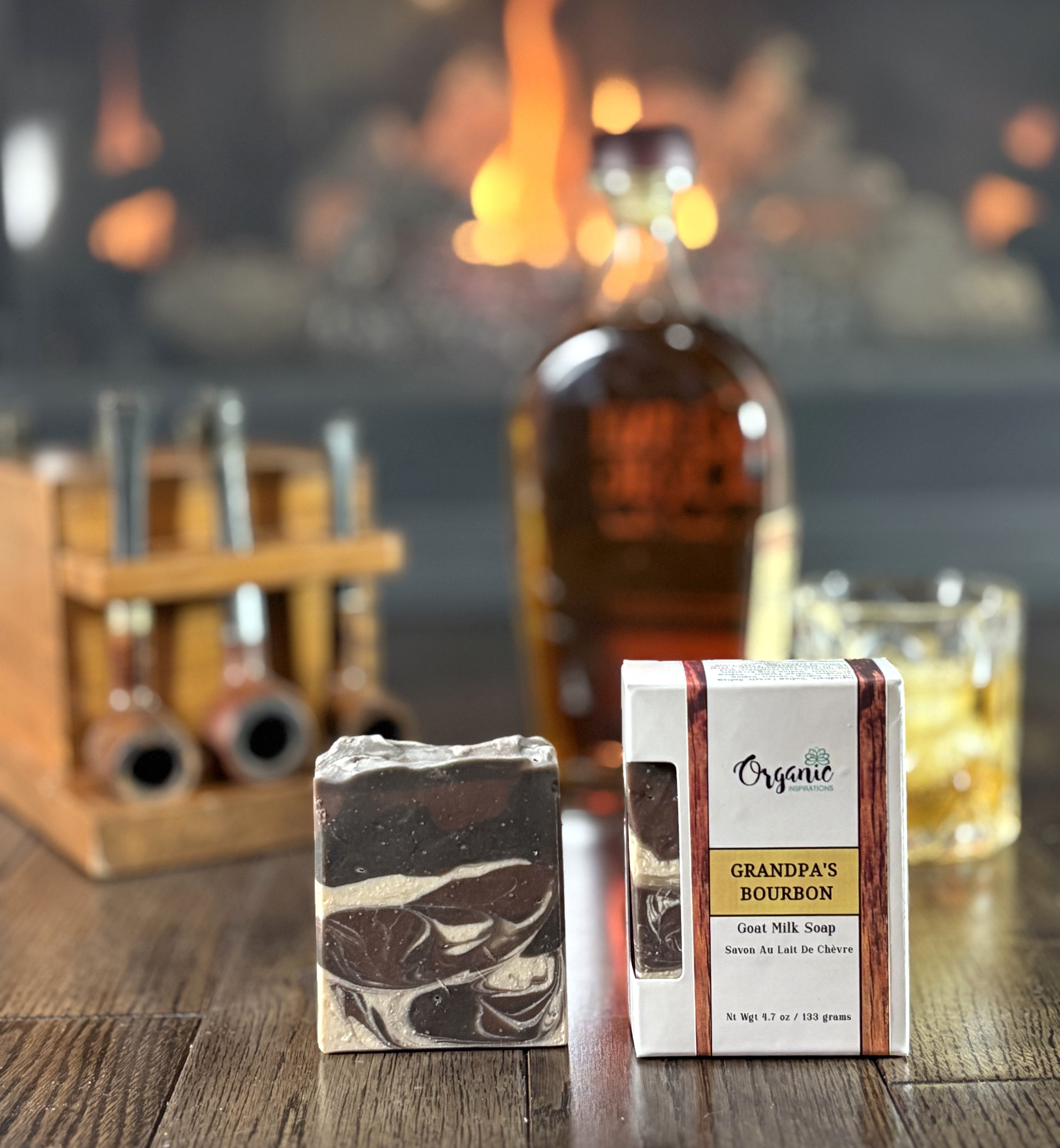 Grandpa's Bourbon Milk Soap Organic inspirations