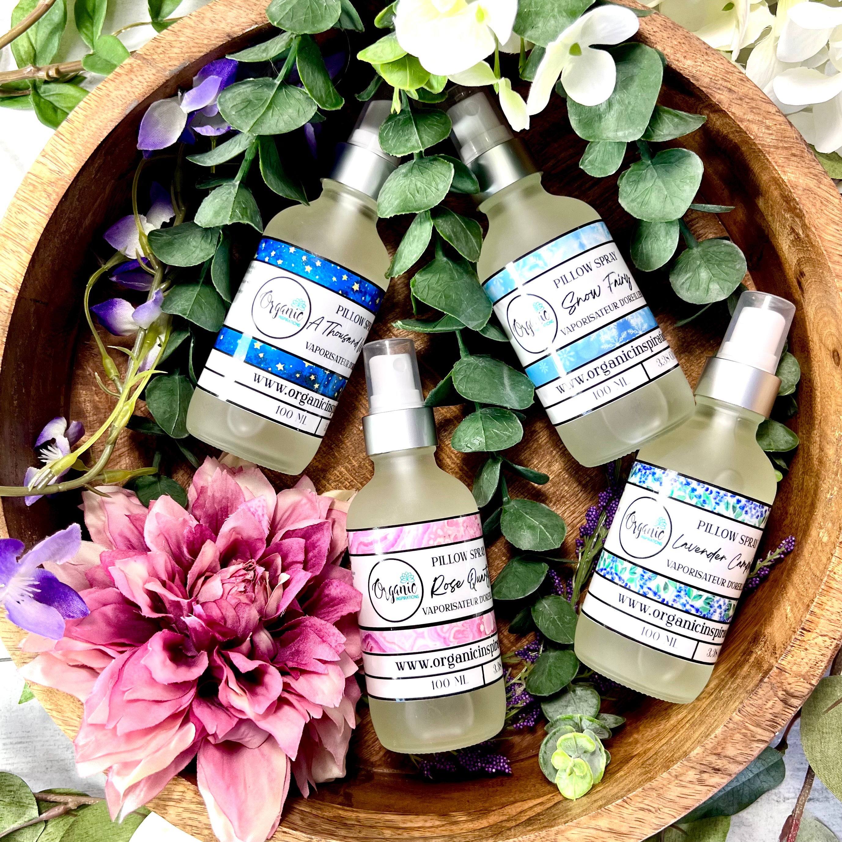 Lavender Camphor Pillow Spray Organic inspirations