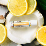 Coconut Lemon Lip Balm Organic inspirations