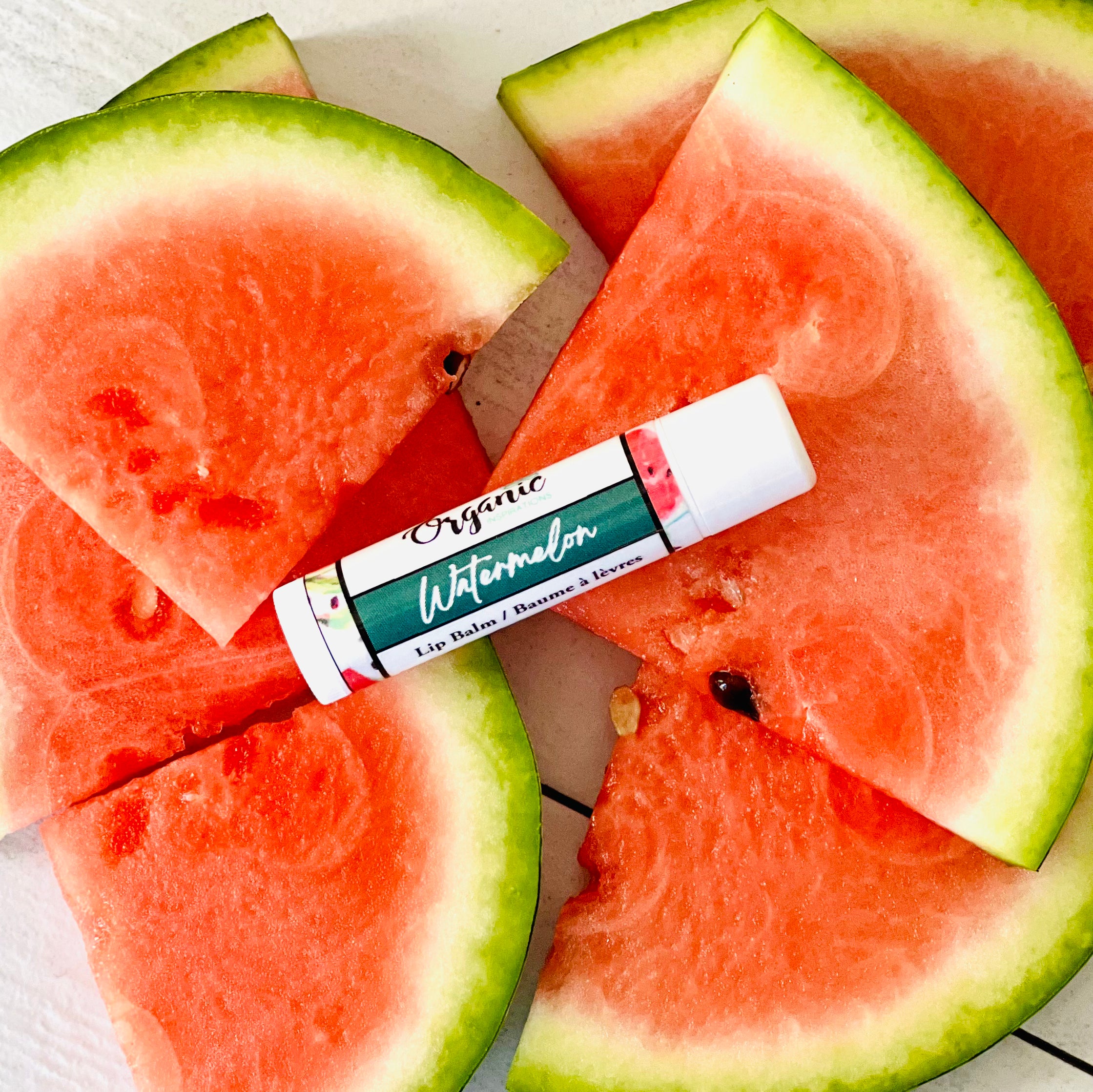 Watermelon Lip Balm Organic inspirations