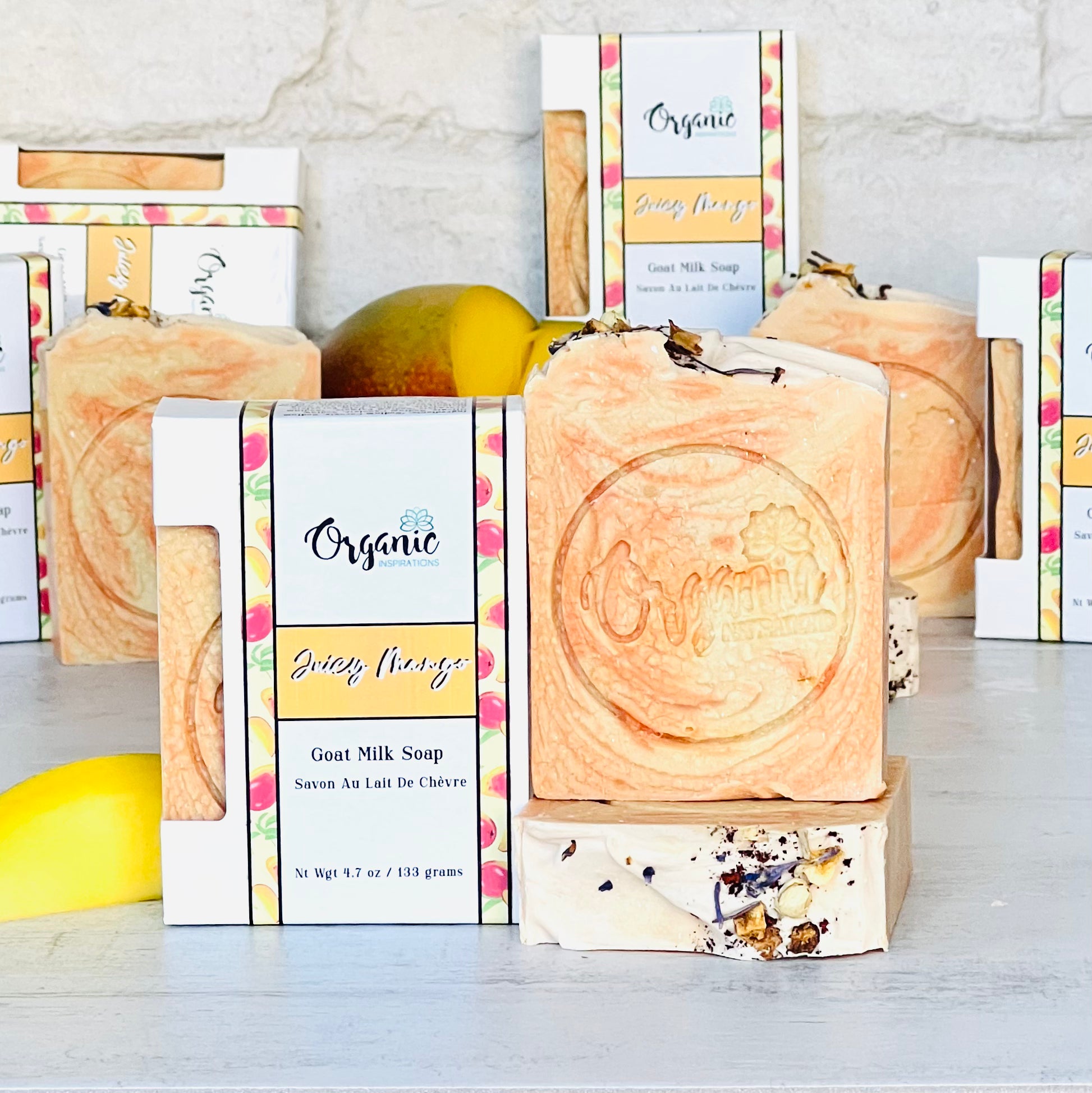 Juicy Mango Milk Soap Organic inspirations