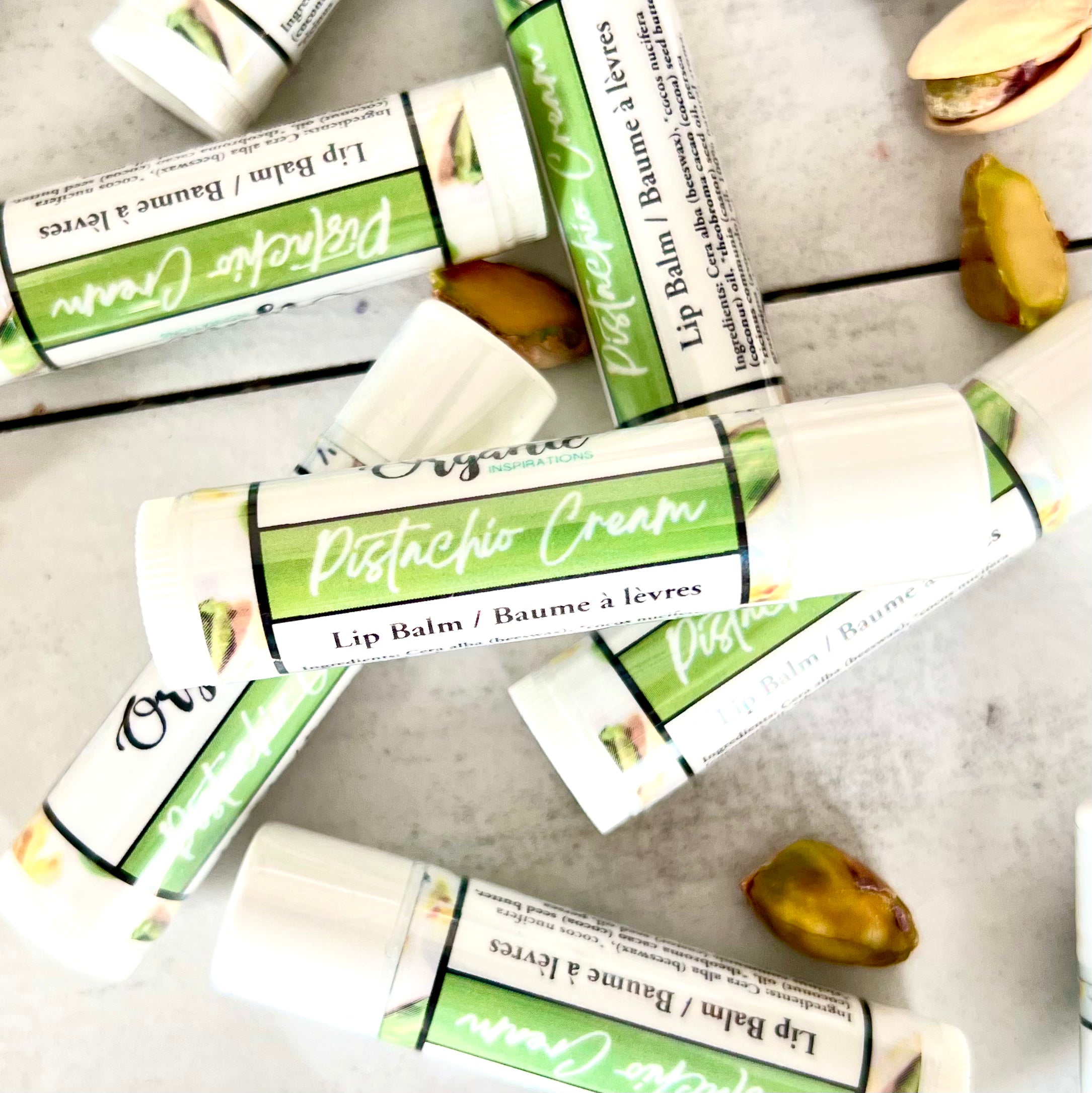 Pistachio Lip Balm Organic inspirations