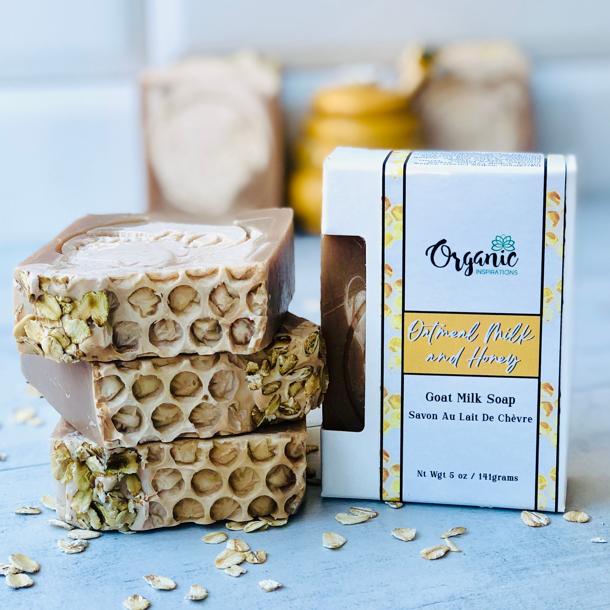 Oatmeal, Milk & Honey Milk Soap Organic inspirations