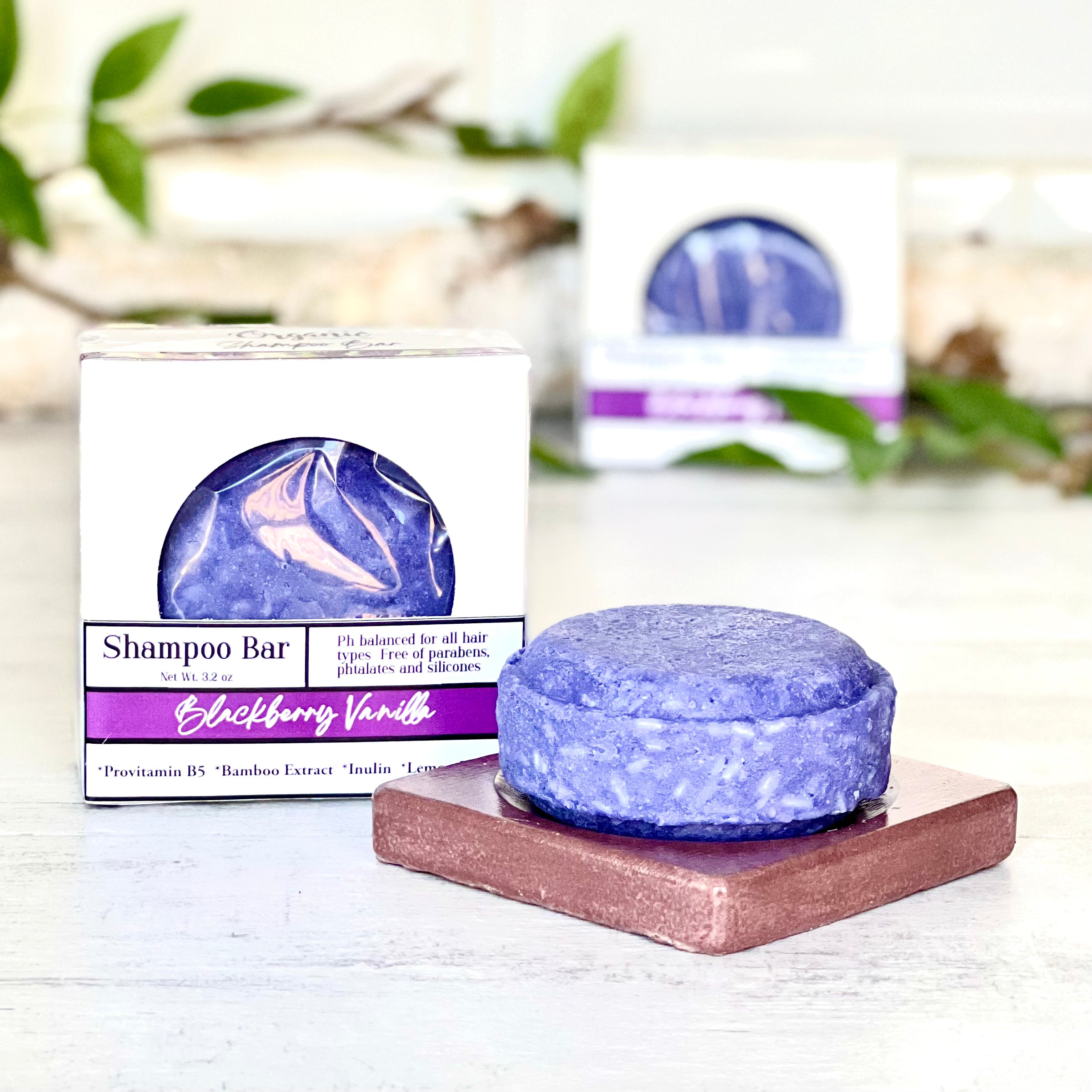 Blackberry Vanilla Shampoo Bar Organic inspirations