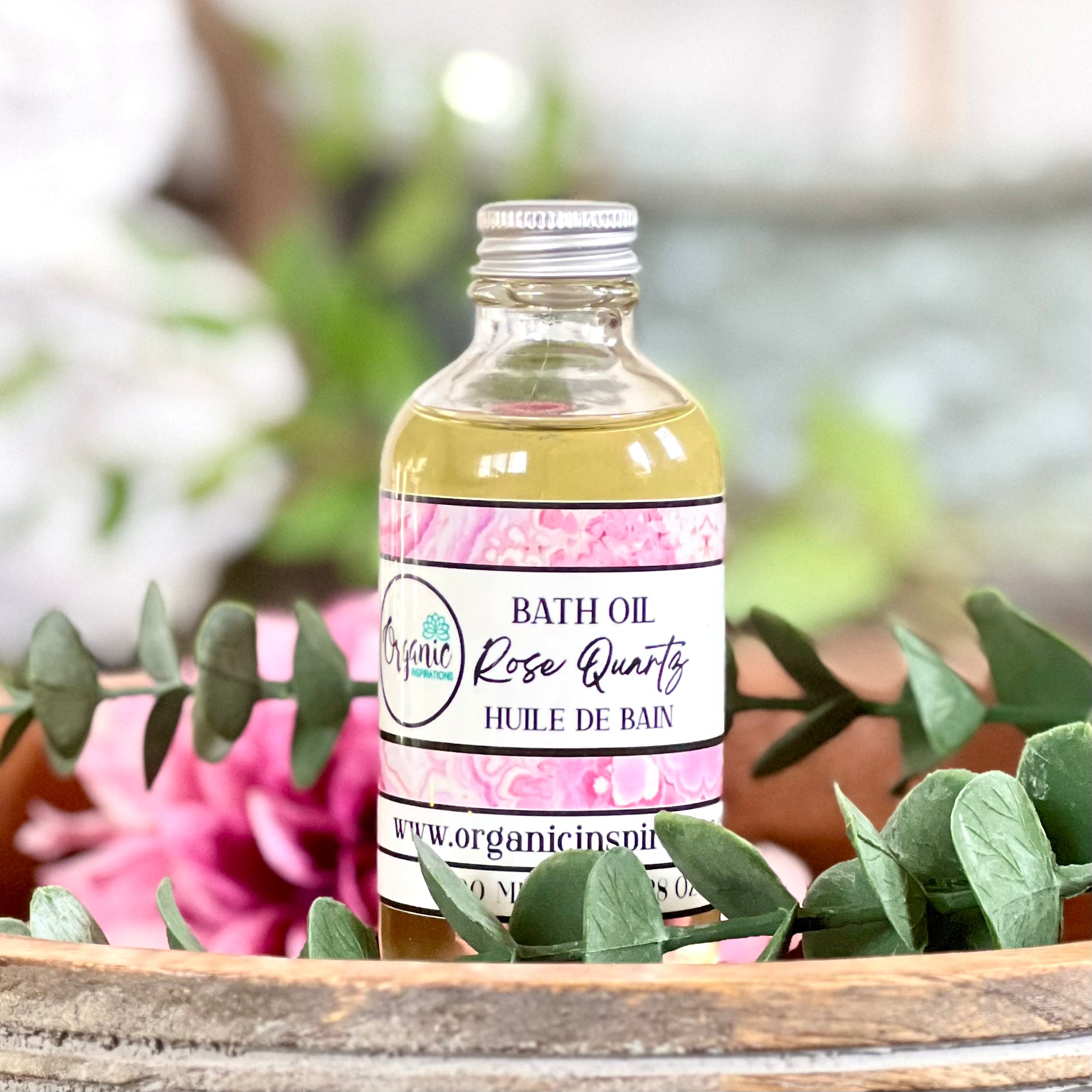 Bath Oil Organic inspirations