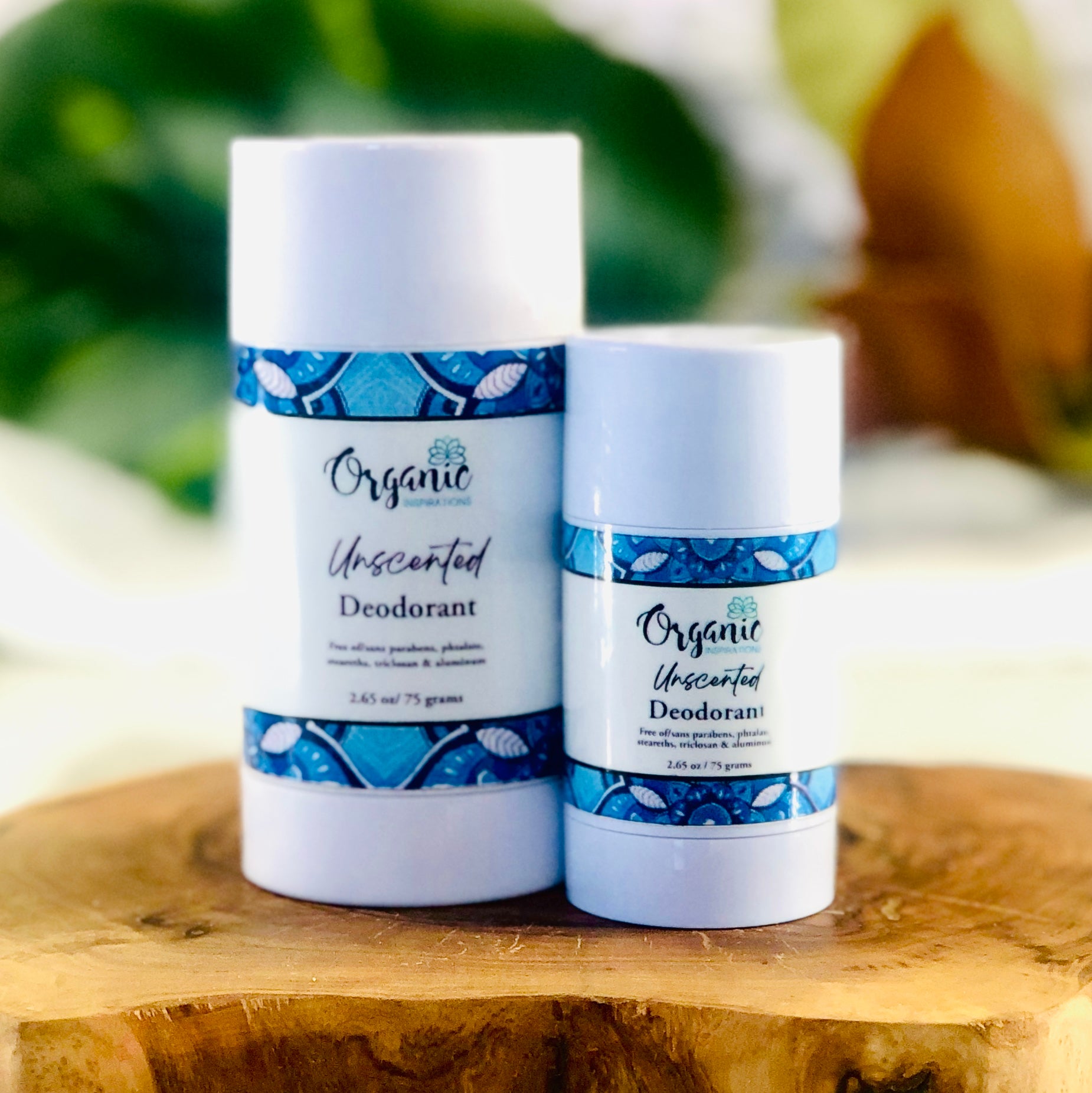 Unscented Charcoal Deodorant Organic inspirations