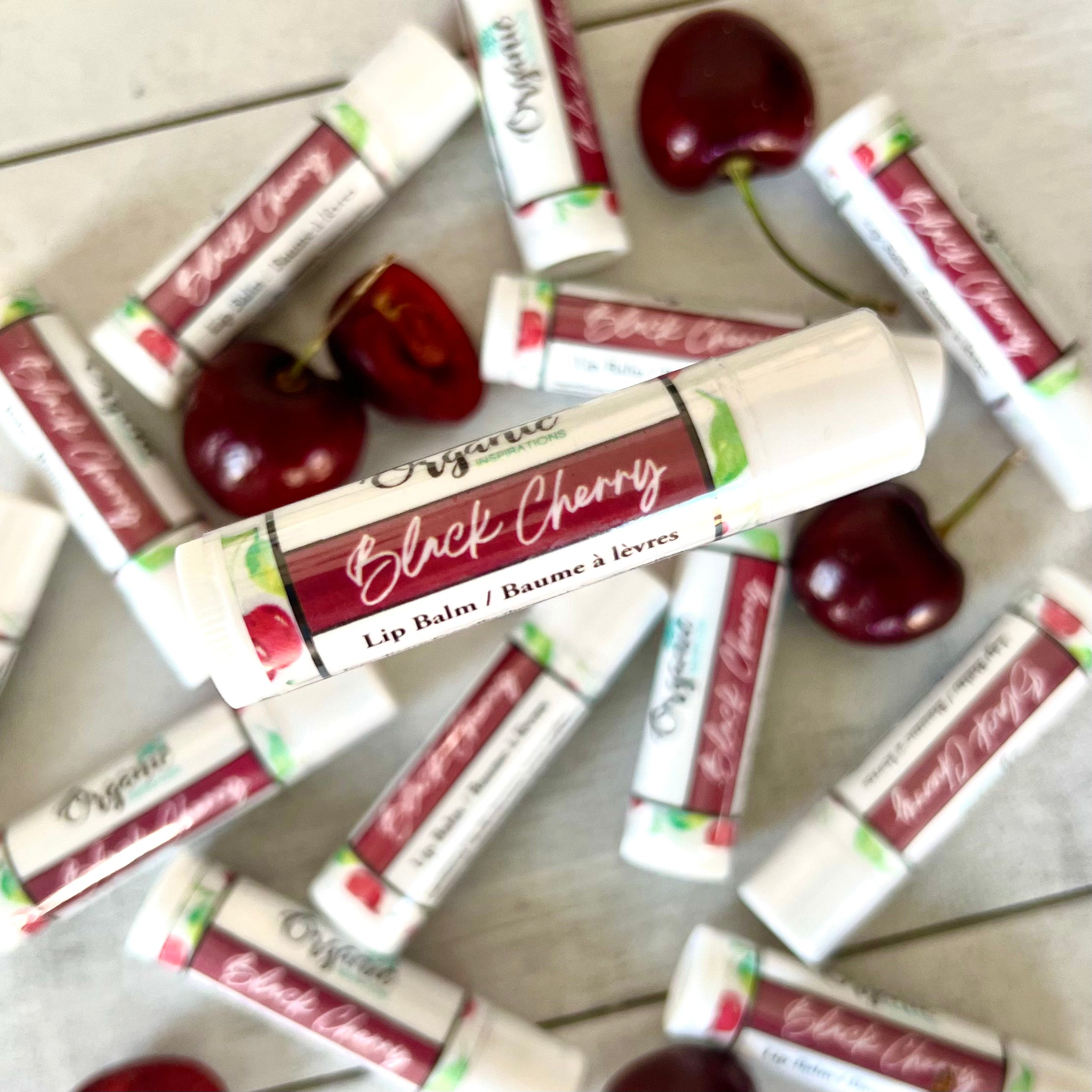 Black Cherry Lip Balm Organic inspirations