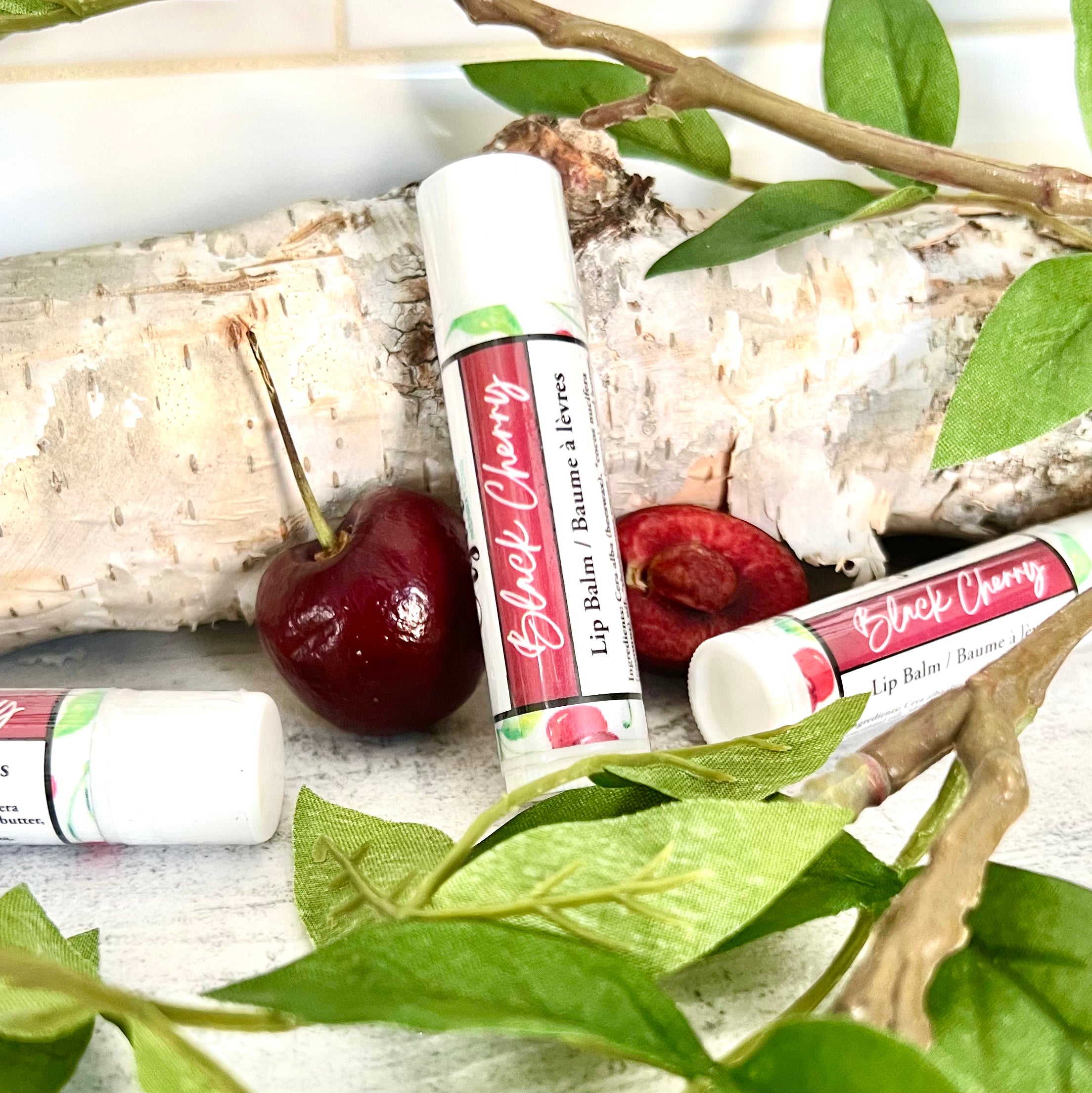 Black Cherry Lip Balm Organic inspirations