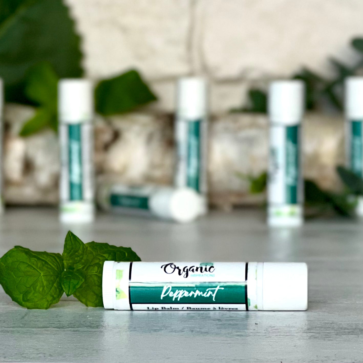 Peppermint Lip Balm Organic inspirations