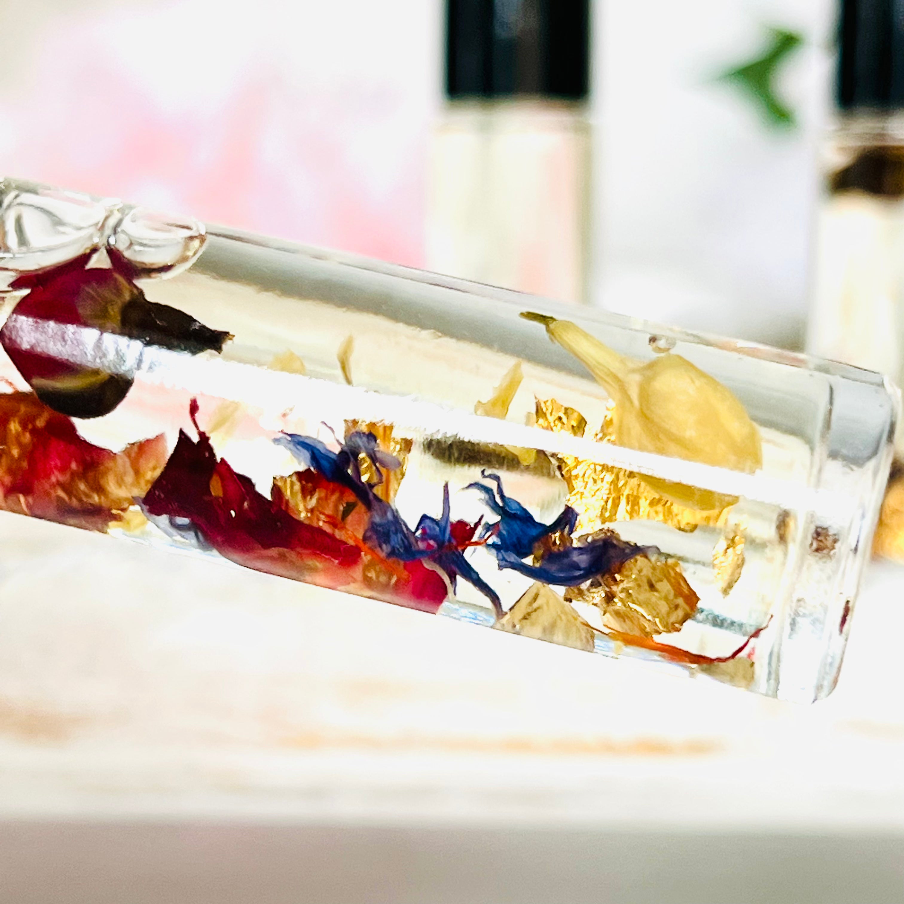 Rose Gold Body Oil - Spring Blossoms Organic inspirations