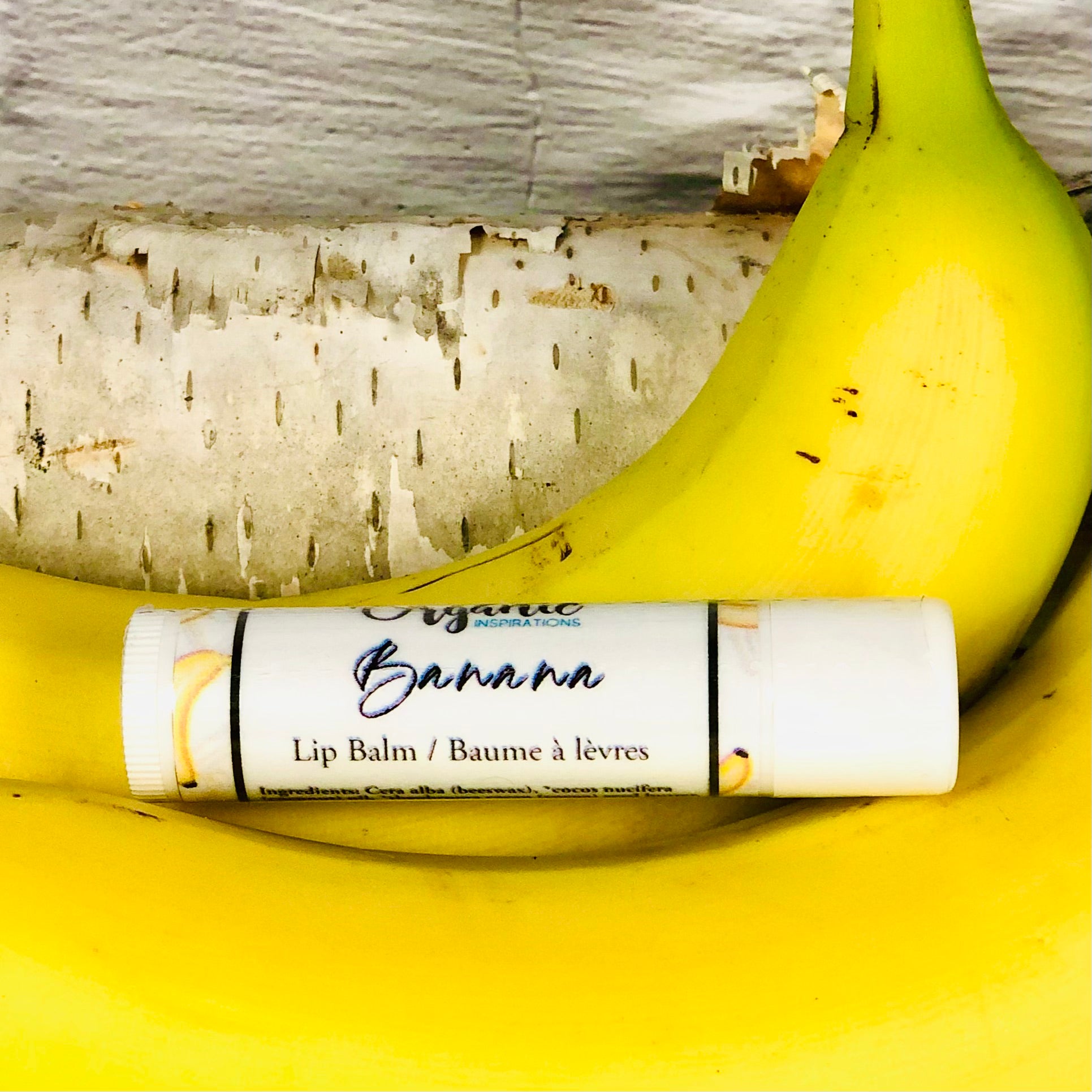 Banana Lip Balm Organic inspirations