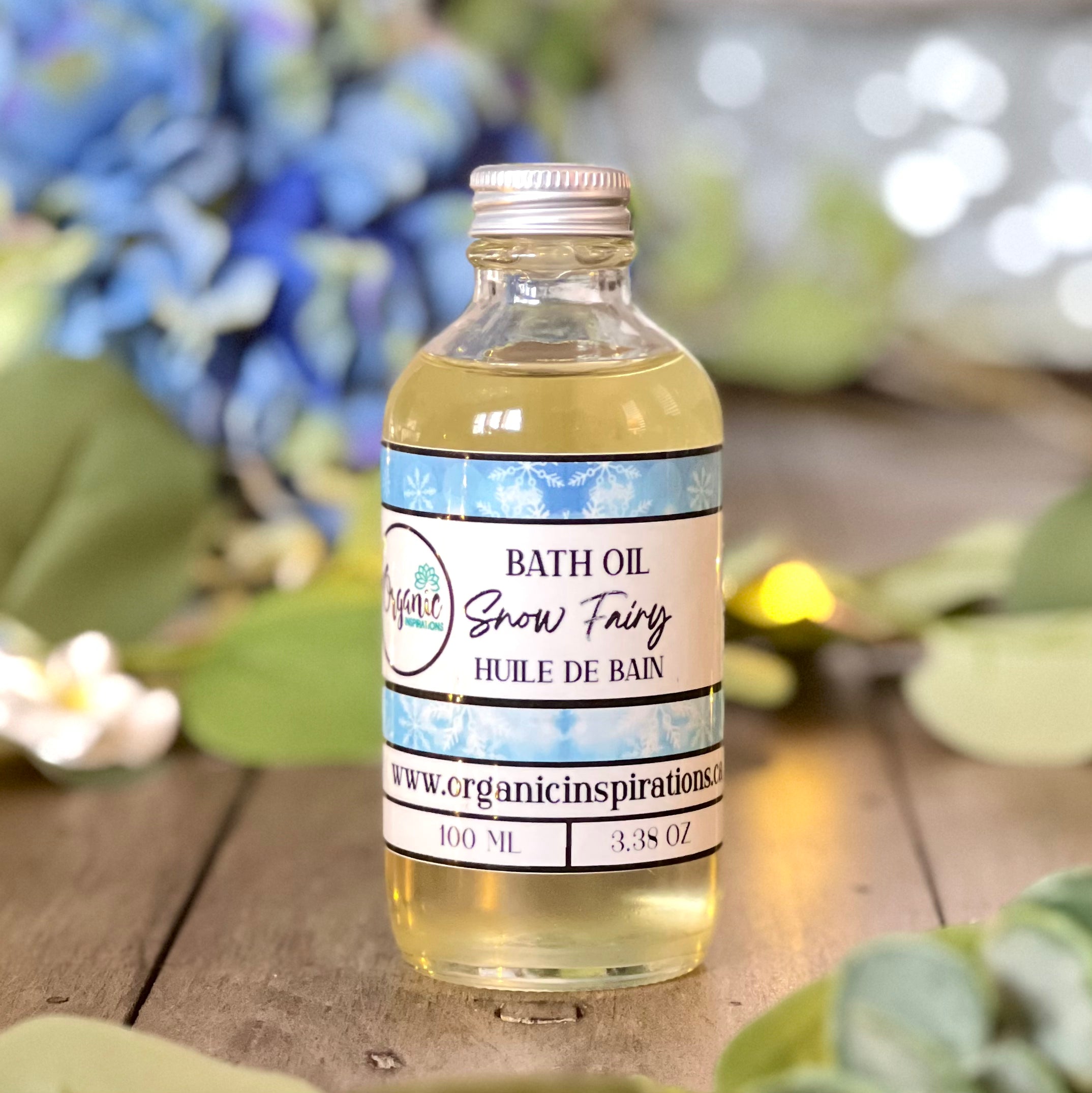 Bath Oil Organic inspirations
