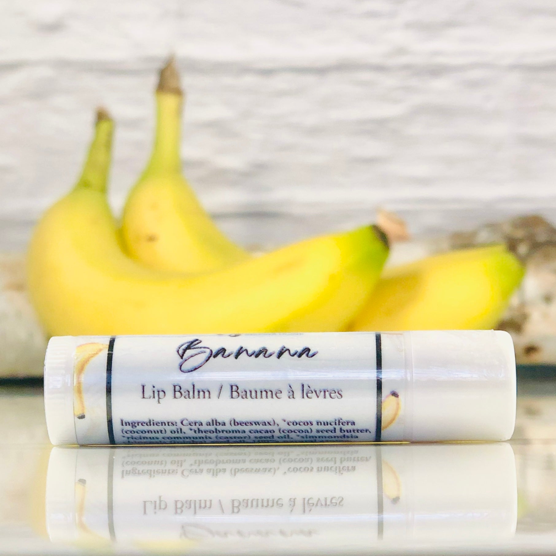 Banana Lip Balm Organic inspirations
