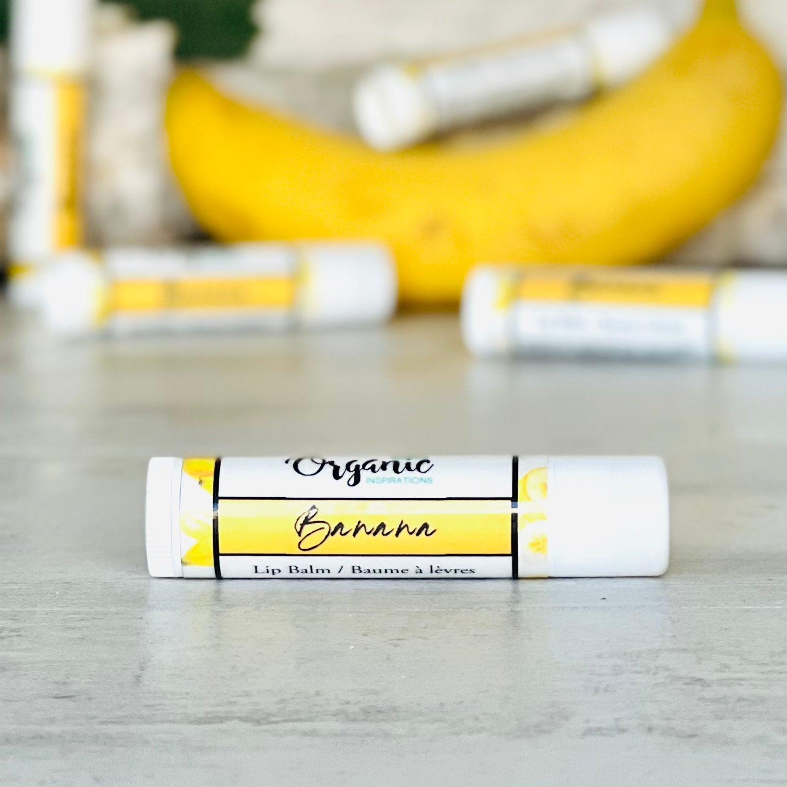 Banana Lip Balm Organic inspirations