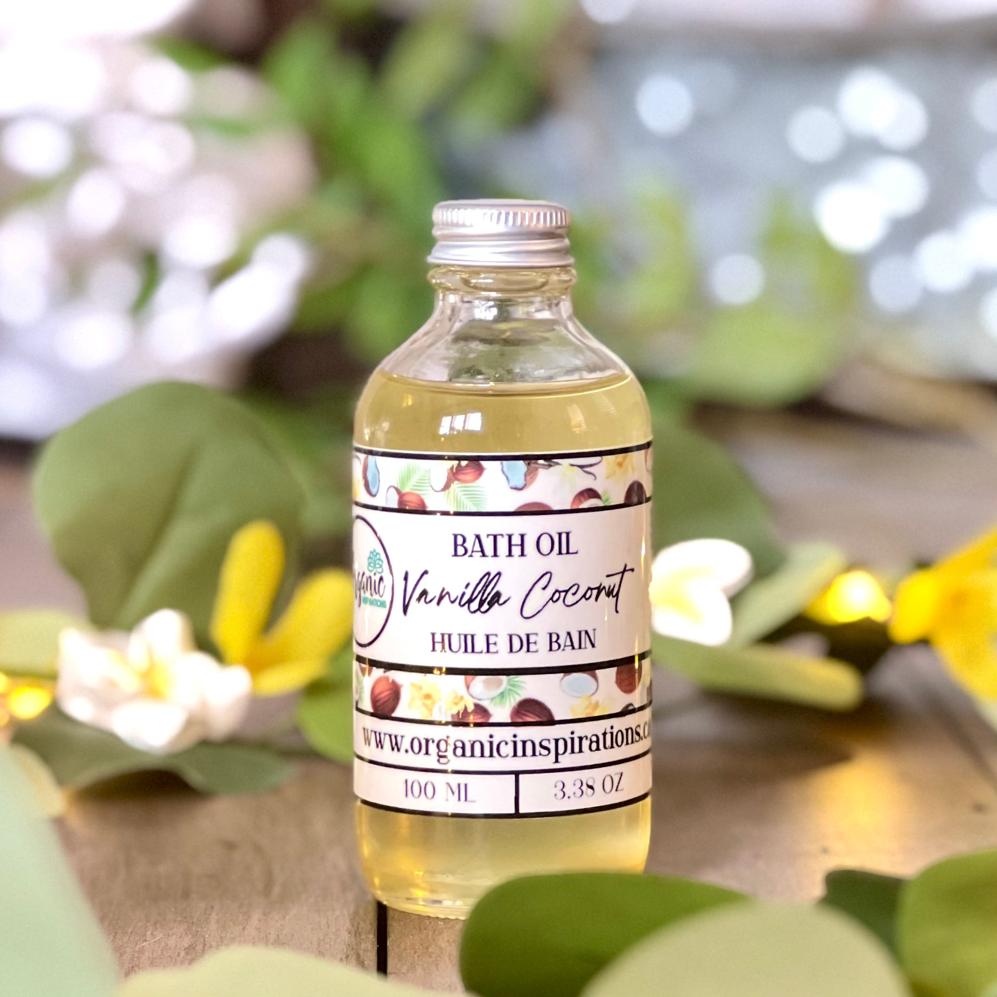 Bath Oil Organic inspirations