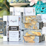 Charcoal Marble Facial Bar Organic inspirations