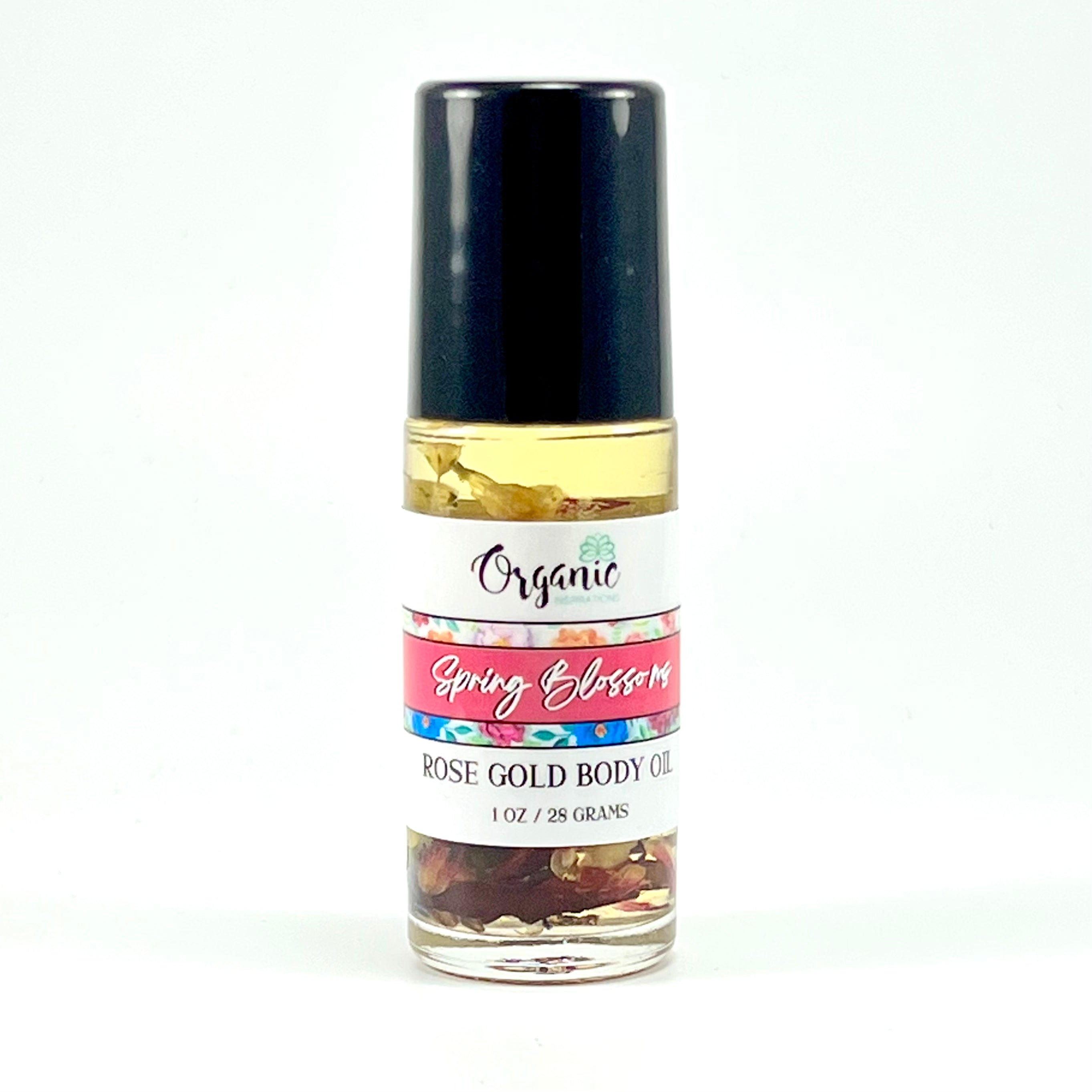 Rose Gold Body Oil - Spring Blossoms Organic inspirations