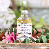 Bath Oil Organic inspirations