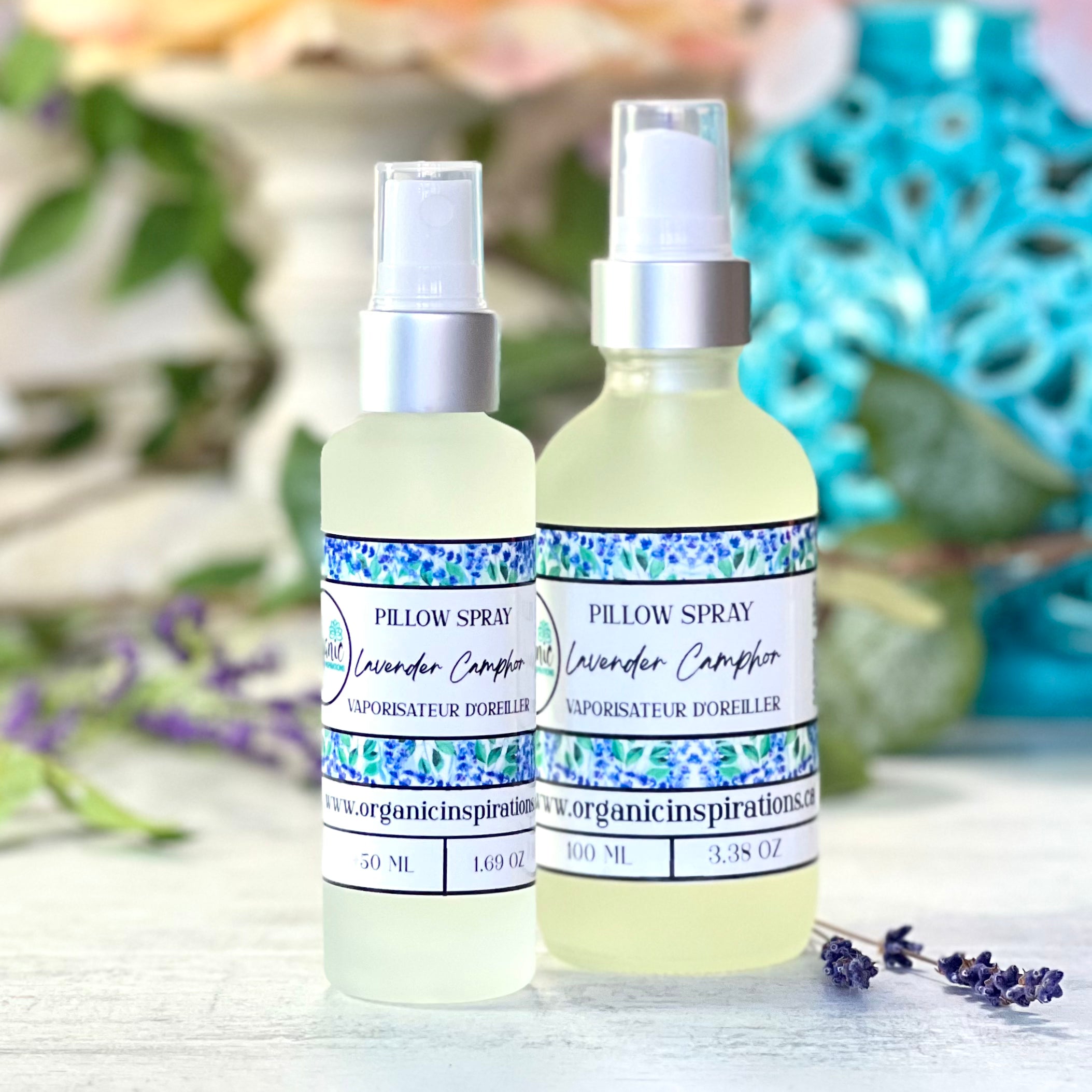 Lavender Camphor Pillow Spray Organic inspirations