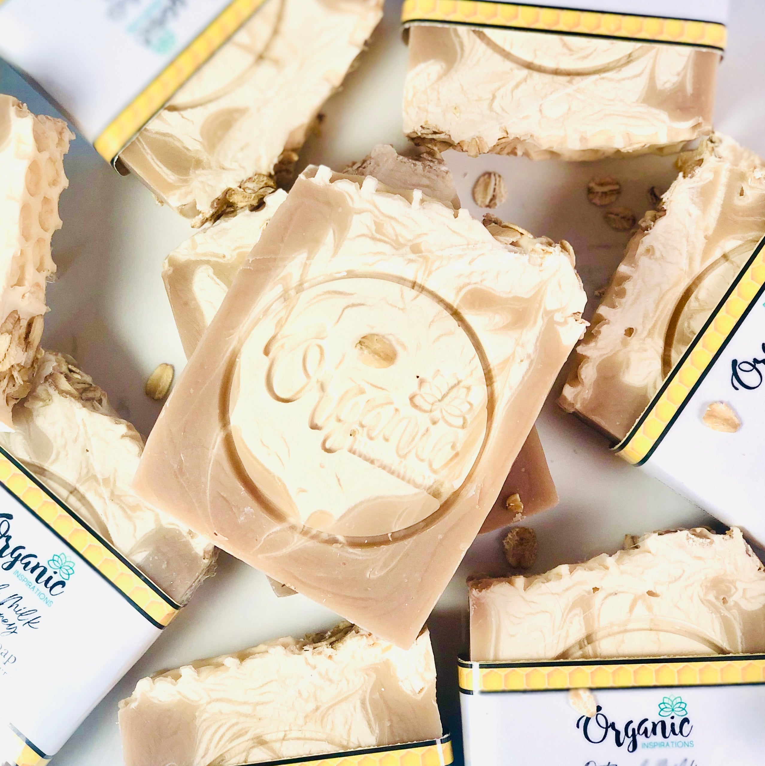 Oatmeal, Milk & Honey Milk Soap Organic inspirations
