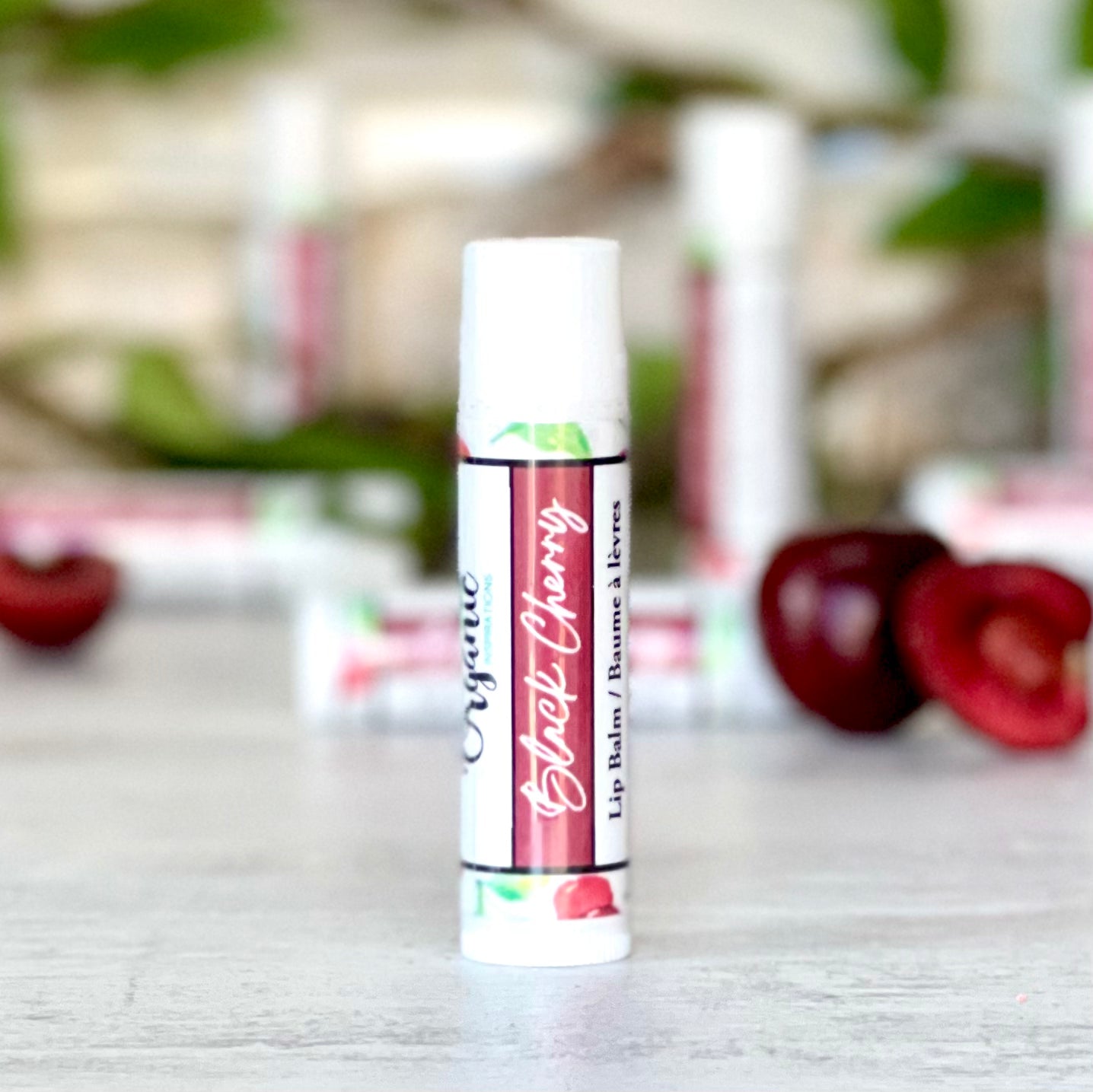 Black Cherry Lip Balm Organic inspirations