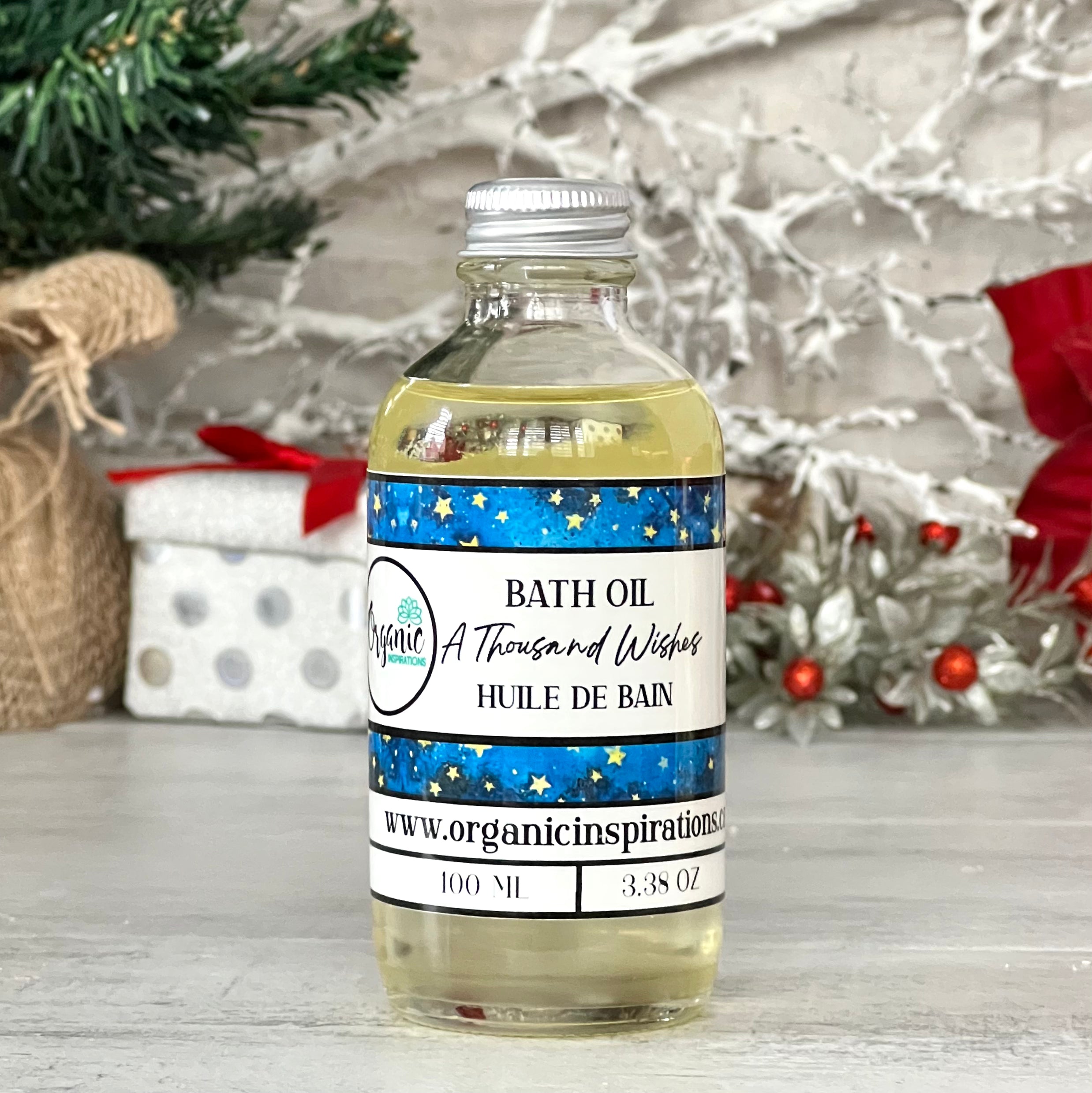 Bath Oil Organic inspirations