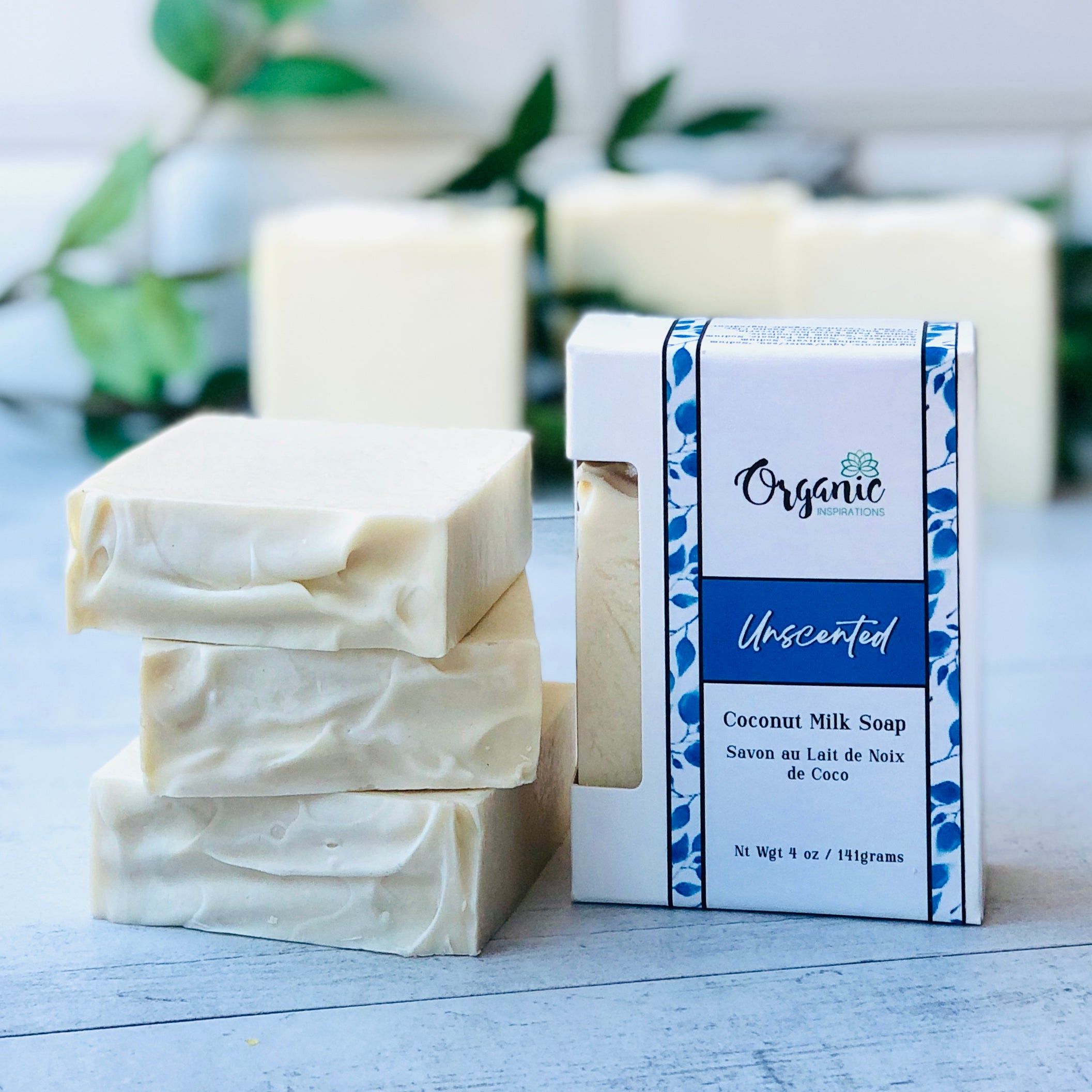 Unscented Coconut Milk Soap Organic inspirations