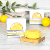 lavender Lemon Solid Shampoo Bar Organic inspirations 