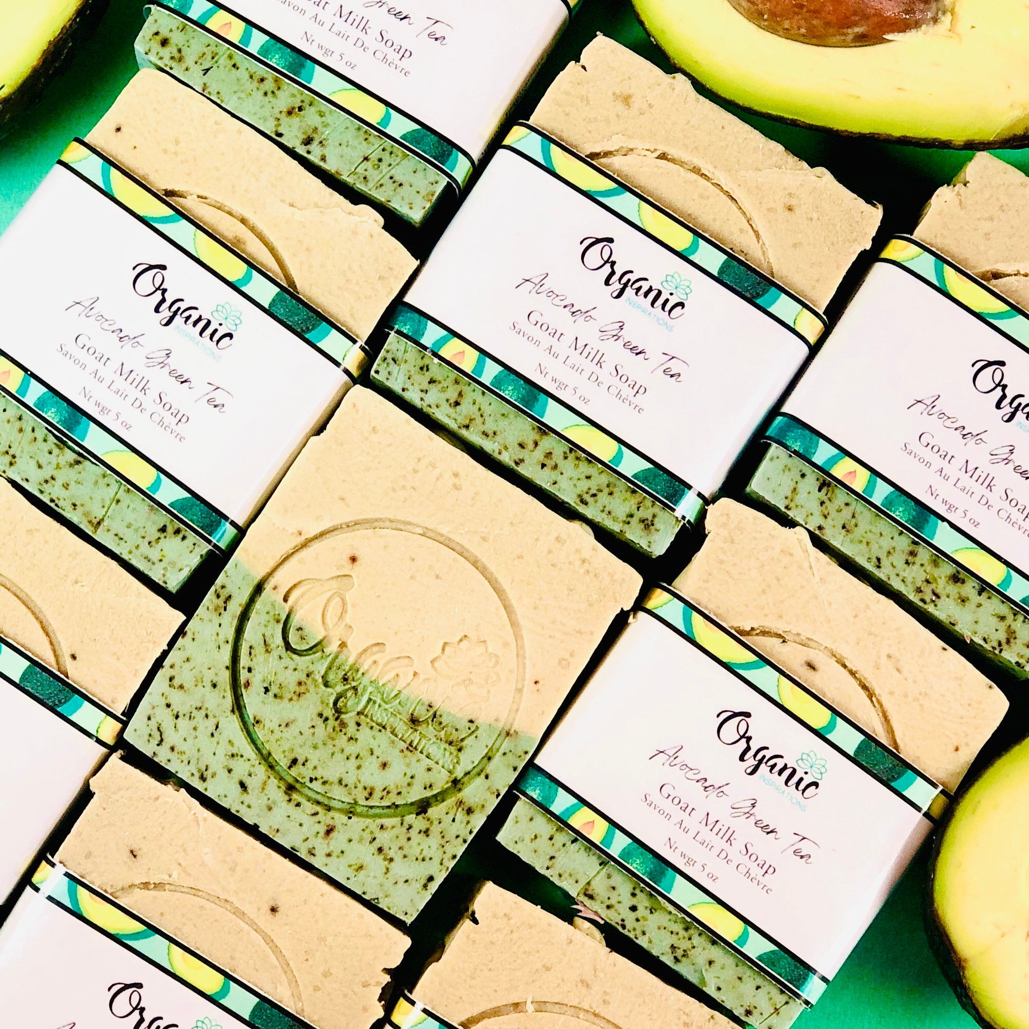 Avocado Green Tea Soap Organic inspirations