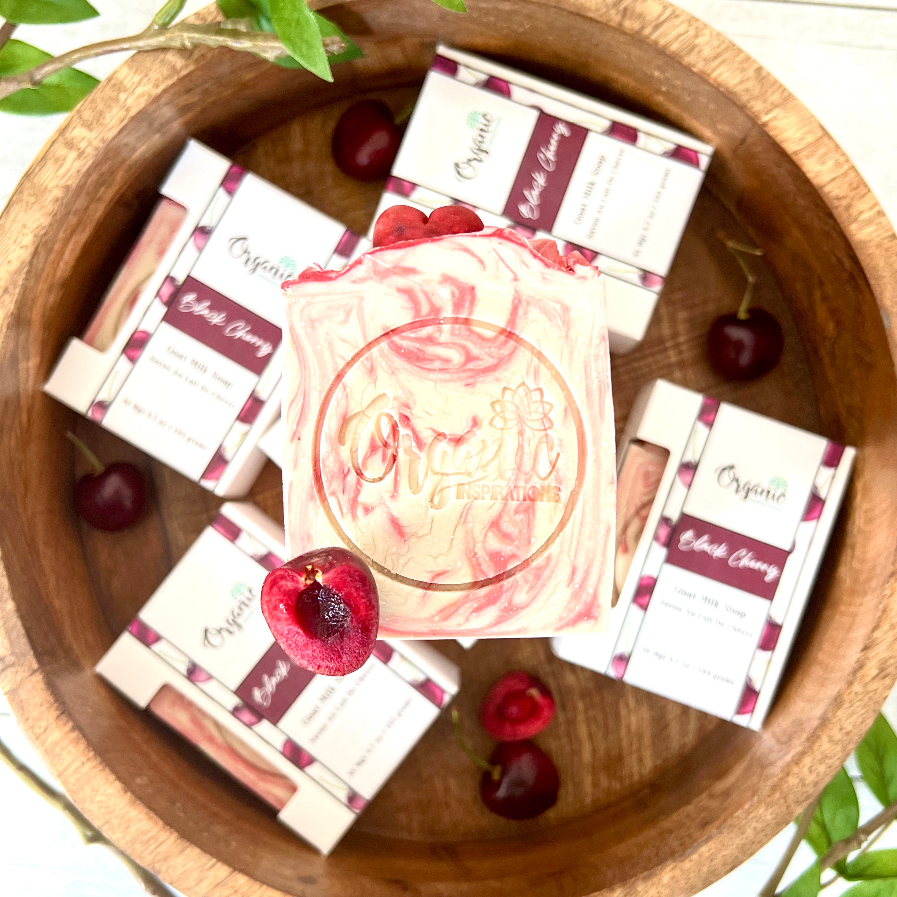 Black Cherry Milk Soap Organic inspirations