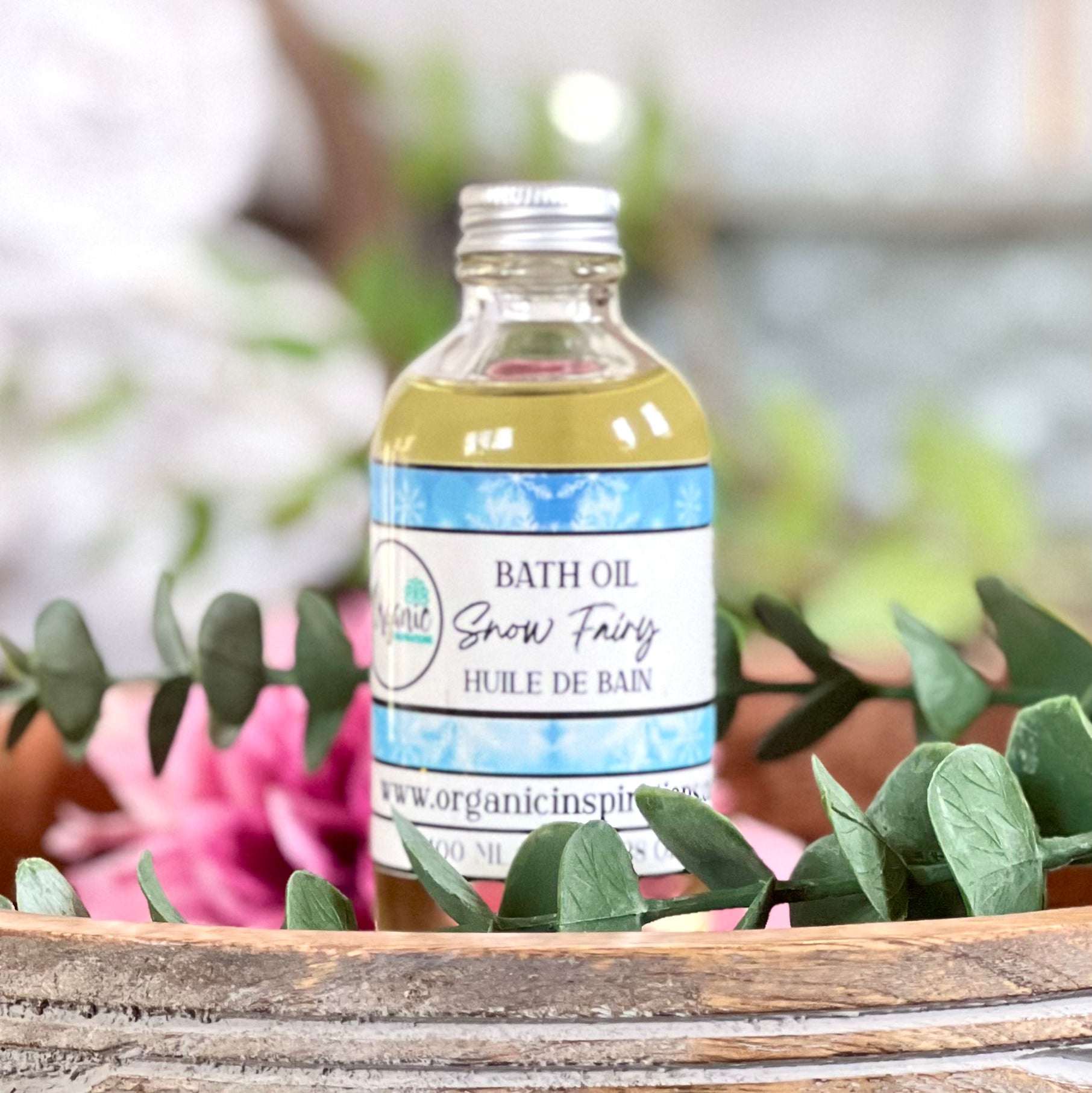 Bath Oil Organic inspirations
