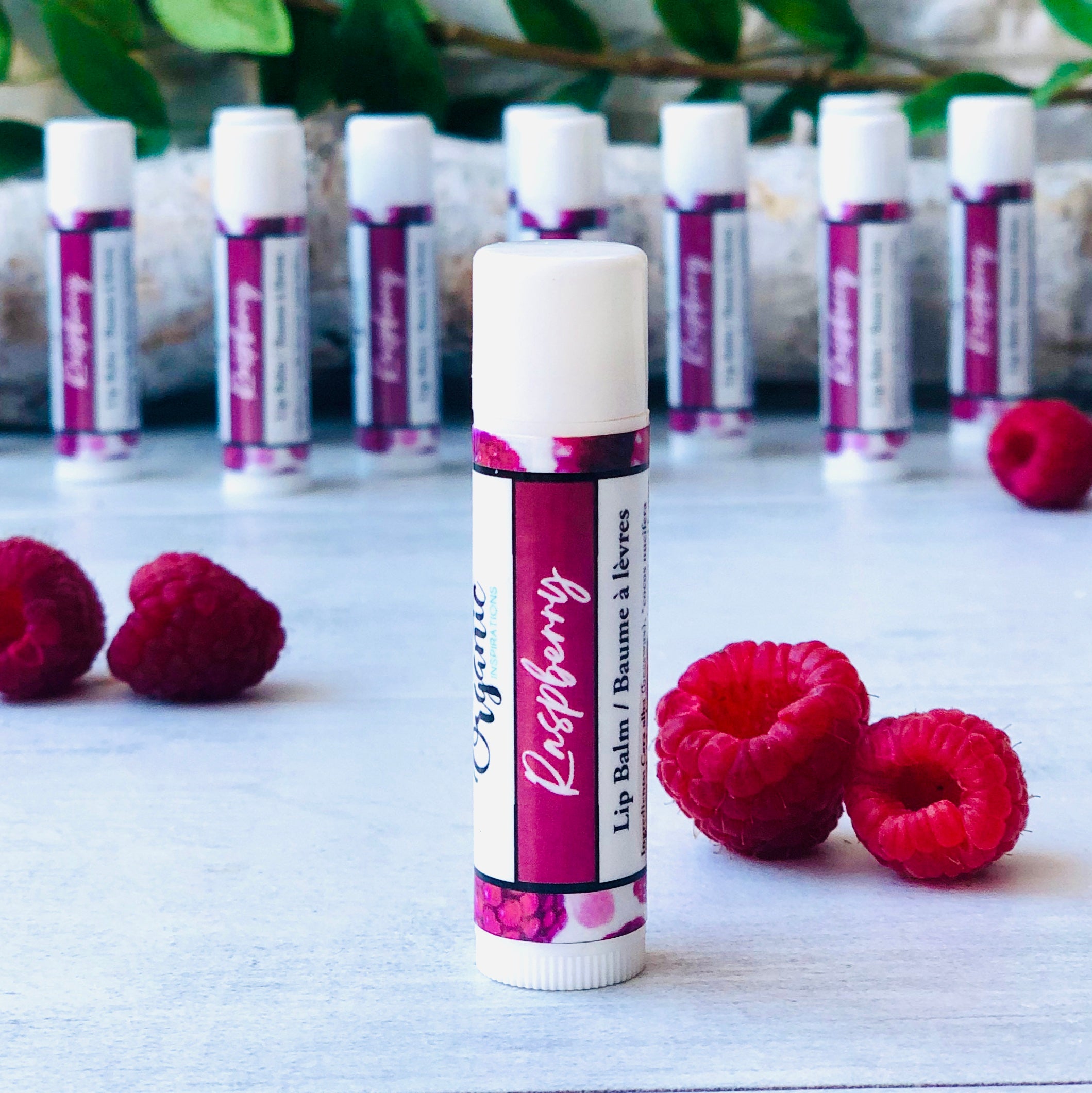 Raspberry Lip Balm Organic inspirations